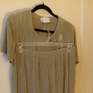 Vintage 80s  Nicole Studio 3 piece Golden Girls Style Pantset - size 16